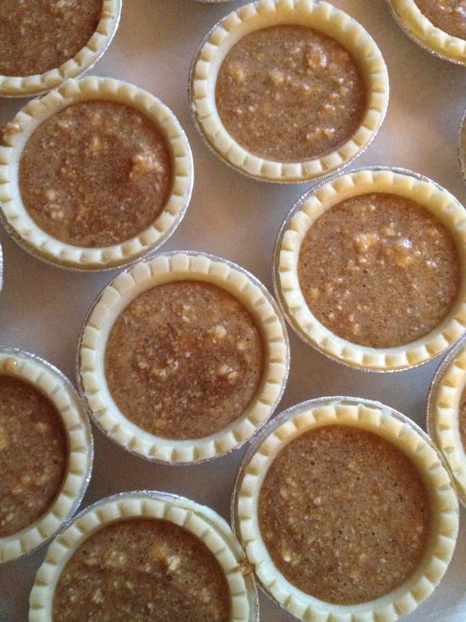 Butter Tarts Ready for Oven